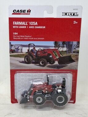 1/64 Case IH 105A With Loader toy tractor